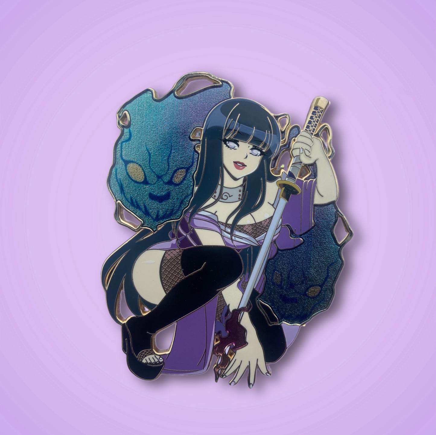 Twin Lion fist goddess