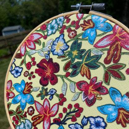 Embroidered Display Hoop (6 inch)