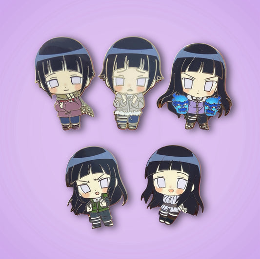 Hinata Evolution Chibis