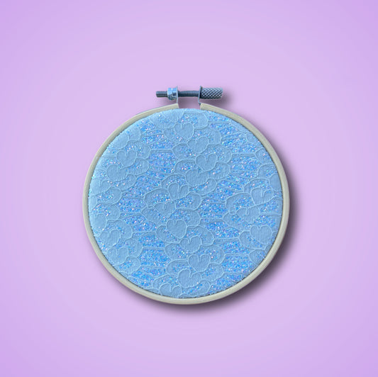 Coral Blue #5 Display Hoop (4 inch)