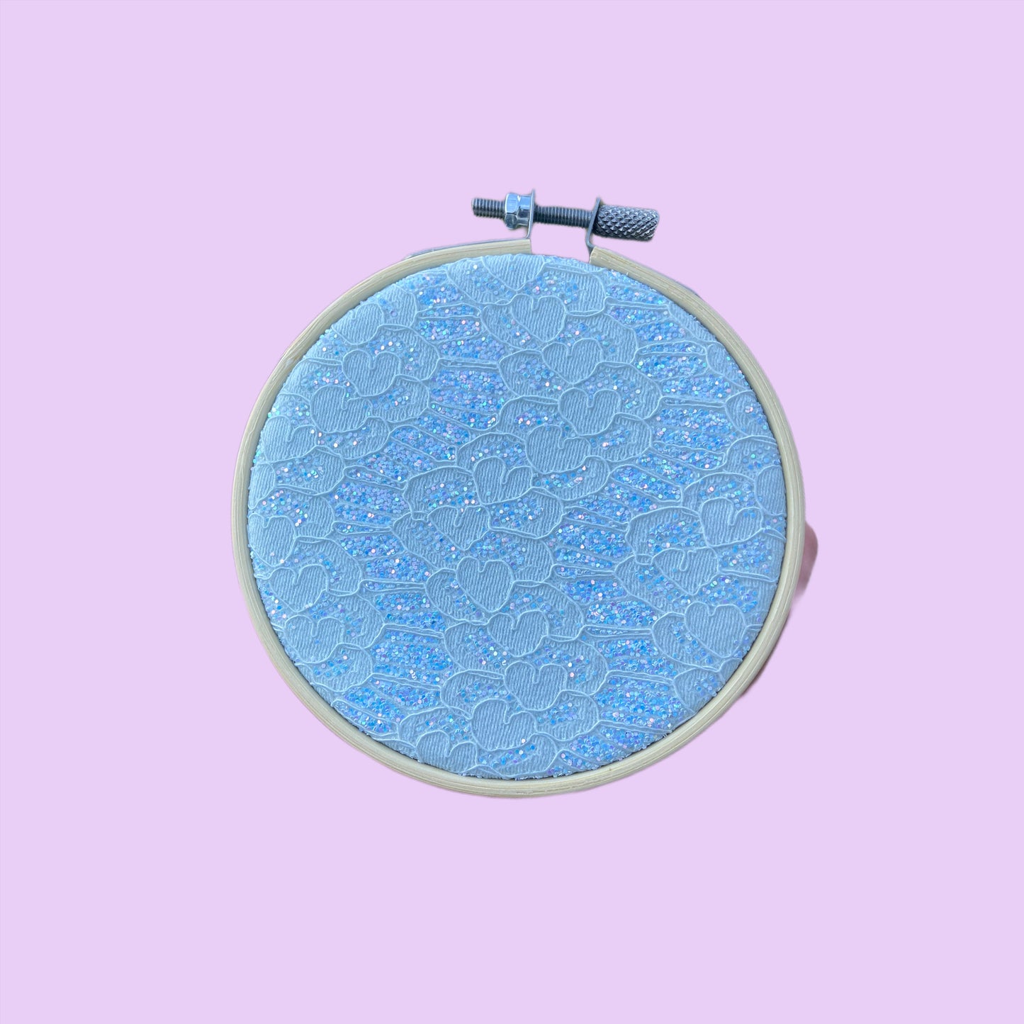 Coral Blue #5 Display Hoop (4 inch)