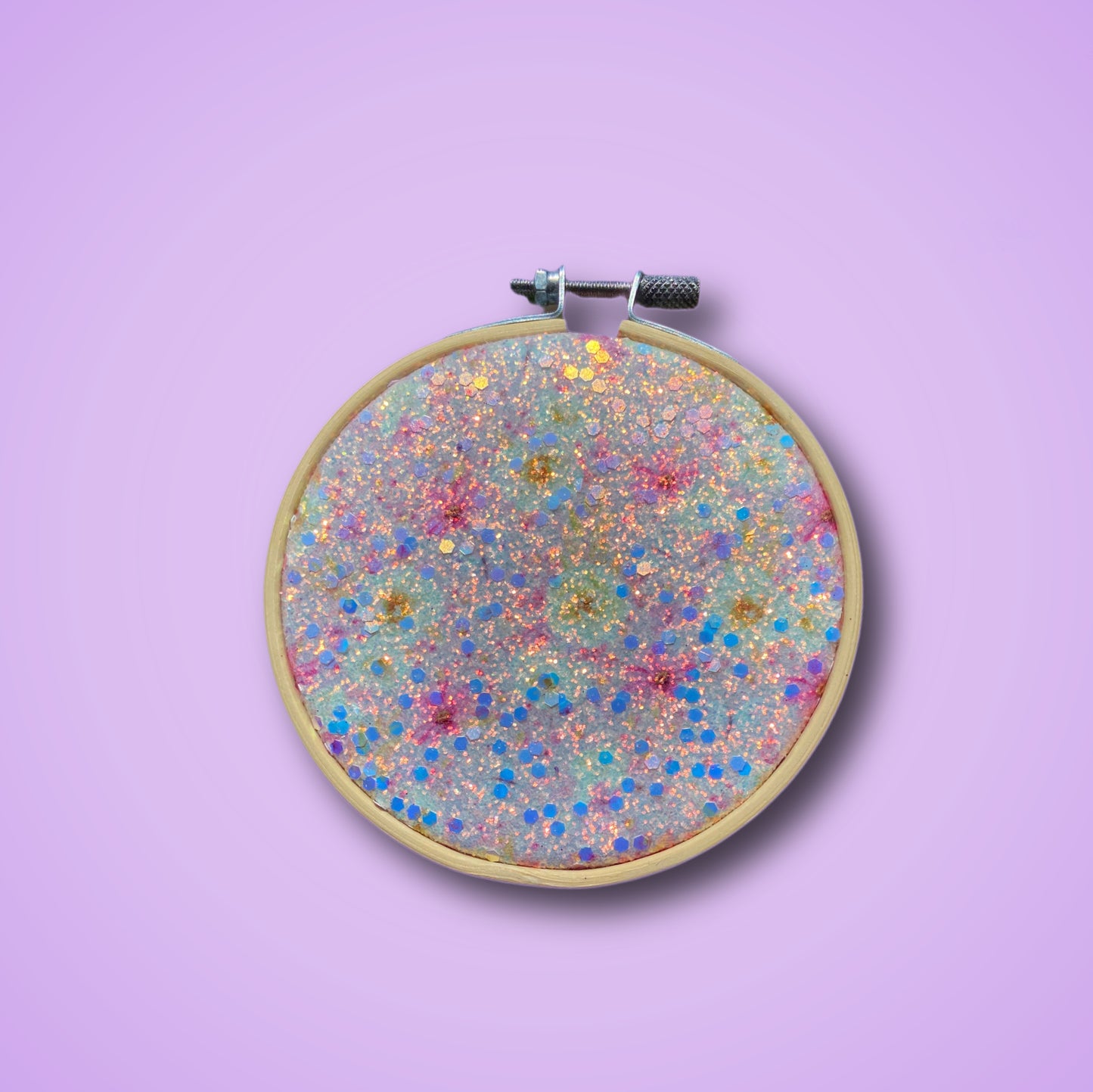 Sparkles & Flowers Display Hoop (4 inch)